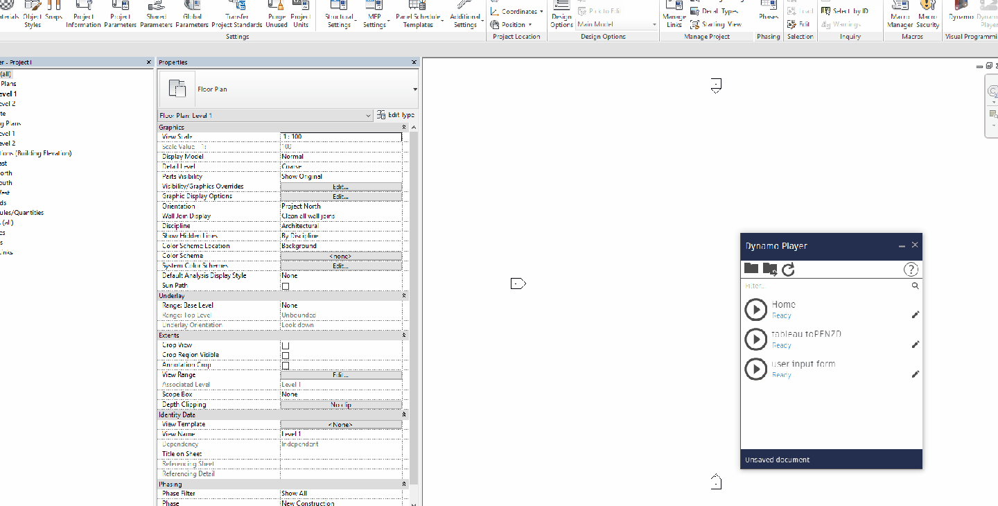 Multi User Input Form with Dynamo – data|shapes
